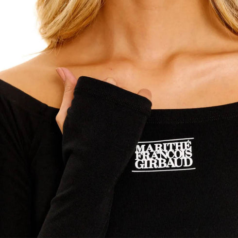 CAMISETA NEGRA GF1100786N000 GIRBAUD