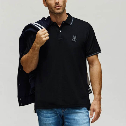 POLO NEGRO GABIN PSYCHO BUNNY