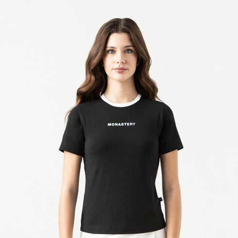 CAMISETA NEGRA EMMELINE MONASTERY
