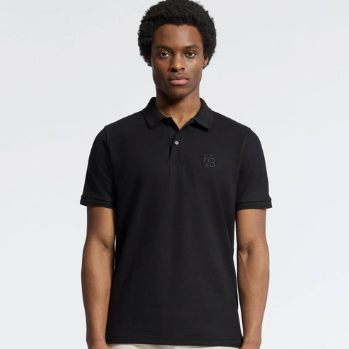 POLO NEGRO NICHOLSON PSYCHO BUNNY
