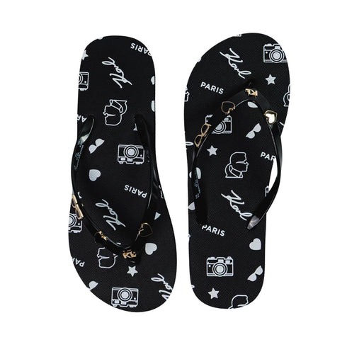 SANDALIAS NEGRAS ZAID KARL LAGERFELD