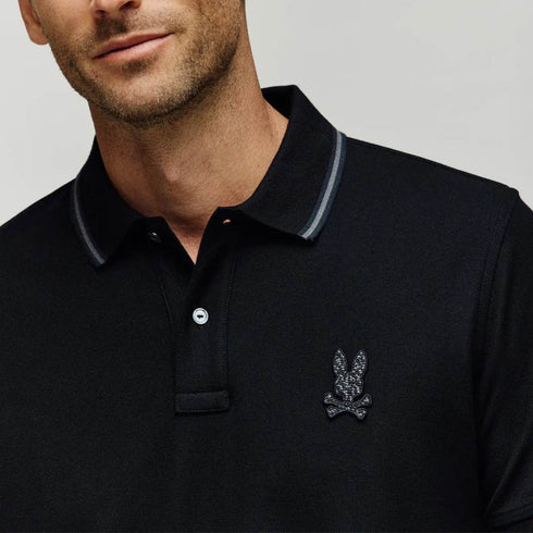 POLO NEGRO GABIN PSYCHO BUNNY