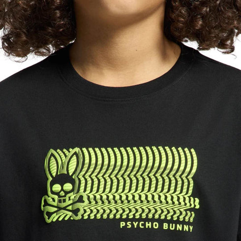 CAMISETA NEGRA ARVO PSYCHO BUNNY KIDS