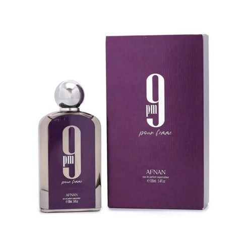 PERFUME MORADO 9 A.M. FEMME AFNAN