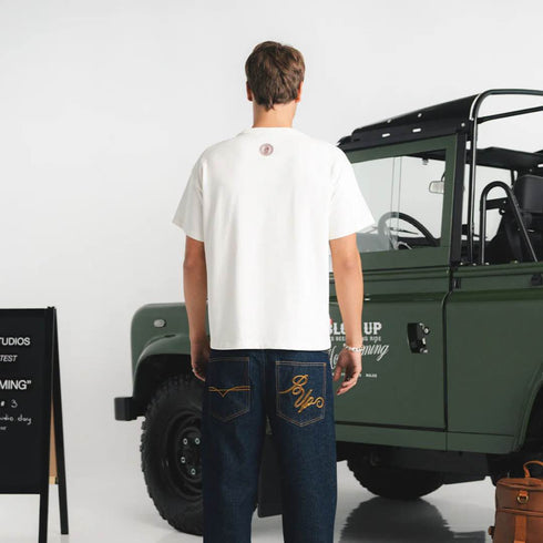 CAMISETA BLANCA THE RIDE BLOW UP