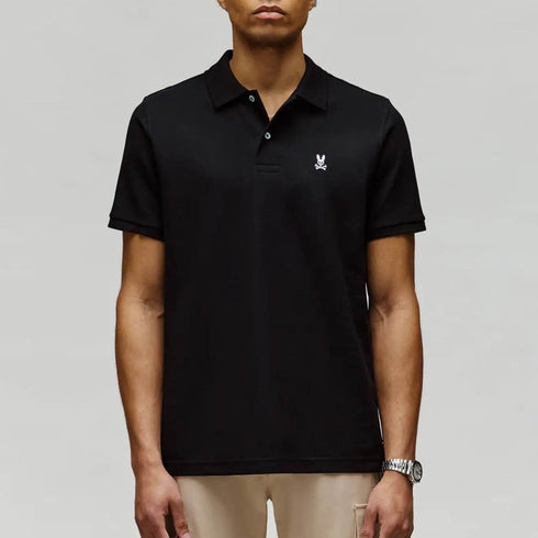 POLO NEGRO CLÁSICO PSYCHO BUNNY