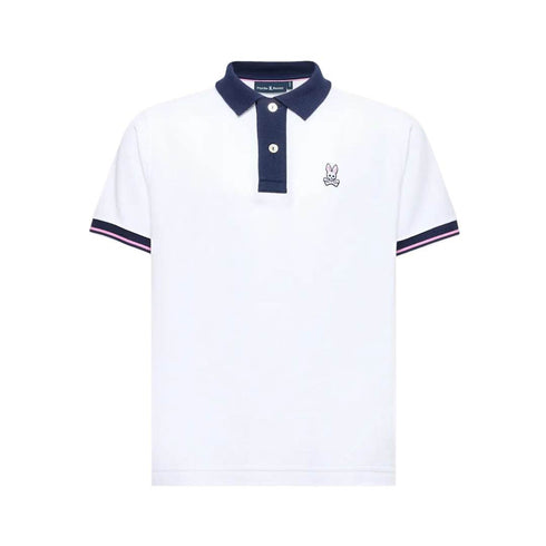 POLO BLANCO CLÁSICO PSYCHO BUNNY KIDS