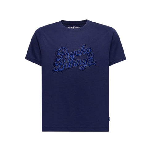 CAMISETA AZUL ELIAS PSYCHO BUNNY KIDS