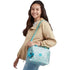 BOLSO PLATEADO MIYO 1PM KIPLING