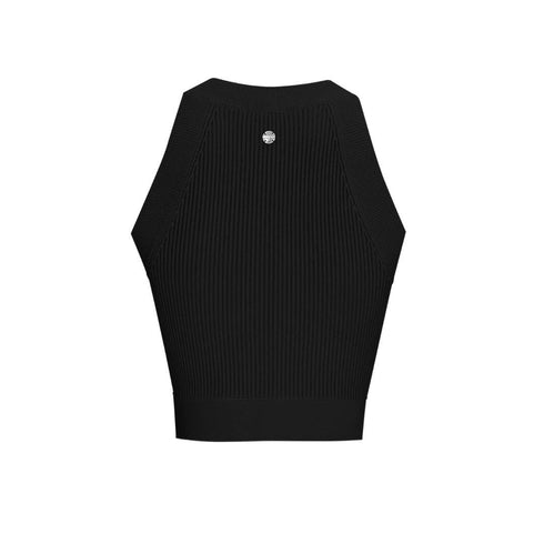 CROP TOP NEGRO FAIRY MONASTERY