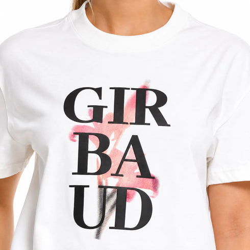 CAMISETA CREMA LUEUR GIRBAUD DAMA