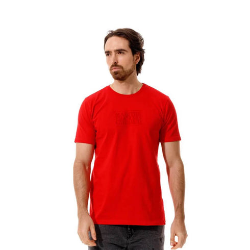 CAMISETA ROJO LUNIVERS GIRBAUD