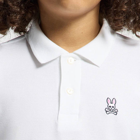 POLO BLANCO CLÁSICO PSYCHO BUNNY KIDS
