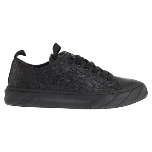 TENIS NEGROS LEATHER LOW PROFILE KARL LAGERFELD