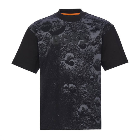 CAMISETA NEGRA TEE ALLMOON BOSS