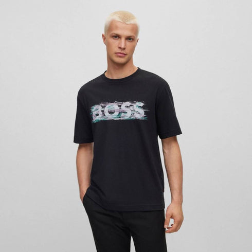 CAMISETA NEGRA TE DIGITAL BOSS