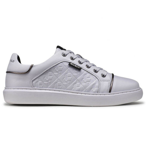 TENIS BLANCOS WITH SIDE DEBO KARL LAGERFELD