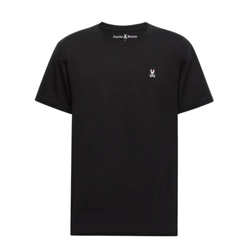 CAMISETA NEGRA CLÁSICA PSYCHO BUNNY