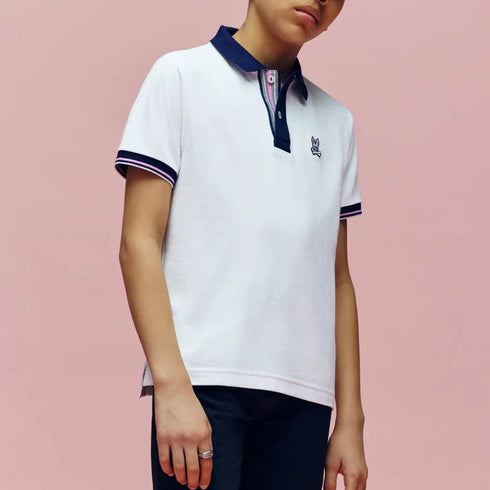 POLO BLANCO CLÁSICO PSYCHO BUNNY KIDS