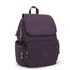 MOCHILA MORADA CITY ZIP KIPLING