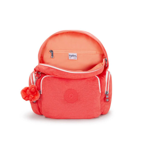 MOCHILA NARANJA CITY ZIP S KIPLING