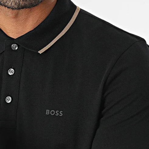 POLO NEGRO PARLAY BOSS