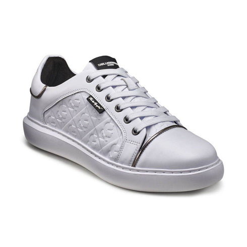 TENIS BLANCOS WITH SIDE DEBO KARL LAGERFELD