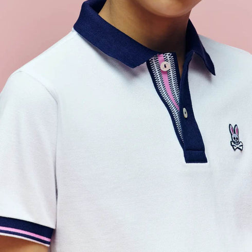 POLO BLANCO CLÁSICO PSYCHO BUNNY KIDS