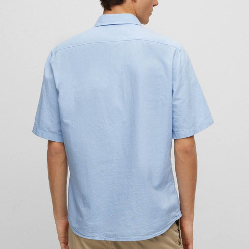 CAMISA AZUL RASH BOSS