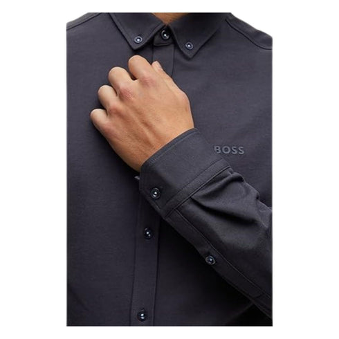 CAMISA NEGRA BIADOR BOSS