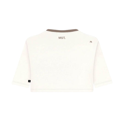 CROP TOP BEIGE NOORA MONASTERY