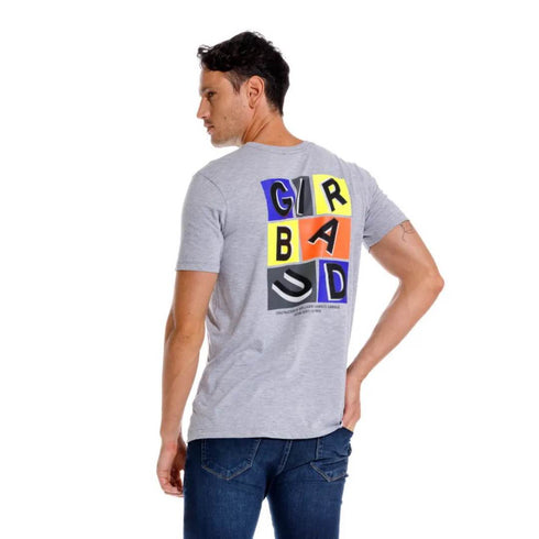 CAMISETA GRIS LUNIVERS GIRBAUD