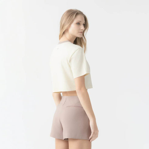 CROP TOP BEIGE NOORA MONASTERY