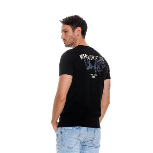 CAMISETA NEGRO LE FRANCOIS GIRBAUD