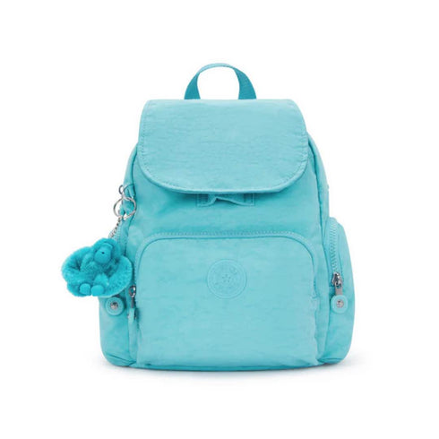 MOCHILA CELESTE CITY ZIP MINI KIPLING