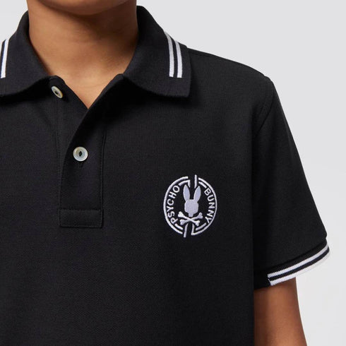 POLO NEGRO SANTA FE PSYCHO BUNNY KIDS