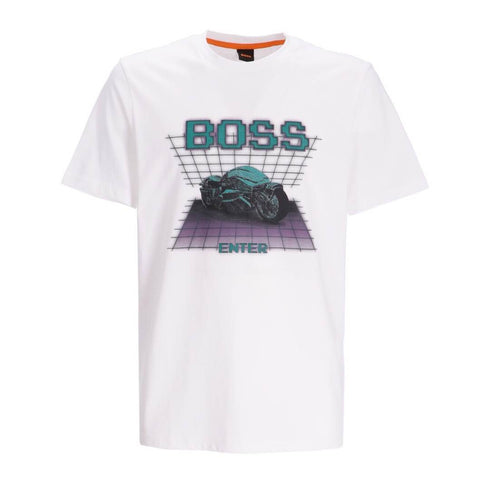 CAMISETA BLANCA TEE ENTER BOSS