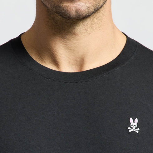 CAMISETA NEGRA CLÁSICA PSYCHO BUNNY