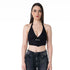 CROP TOP NEGRO CICATRICE CLEMONT