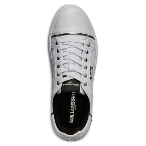 TENIS BLANCOS WITH SIDE DEBO KARL LAGERFELD