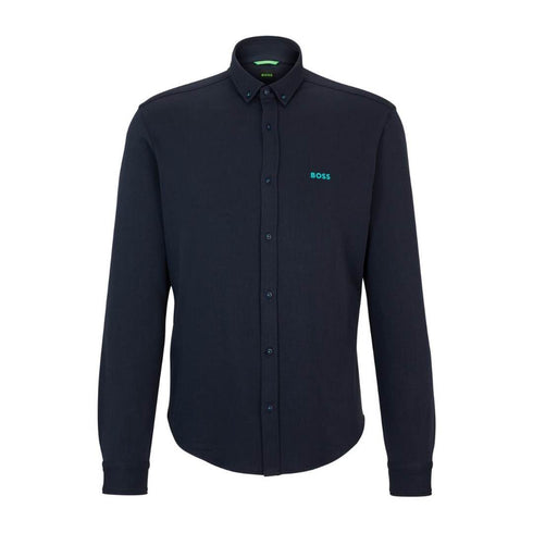 CAMISA AZUL OSCURA MOTION BOSS