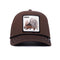 GORRA MARRÓN PORCUPINE 100 GOORIN BROS