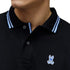 POLO NEGRO ZEV PSYCHO BUNNY