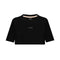 CROP TOP NEGRO NATASHA MONASTERY