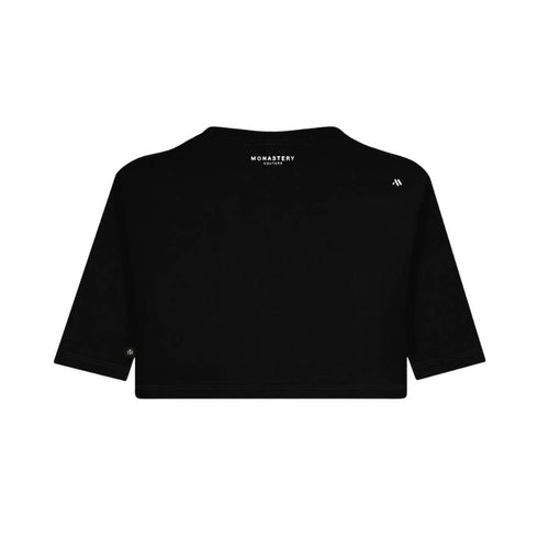 CROP TOP NEGRO NATASHA MONASTERY
