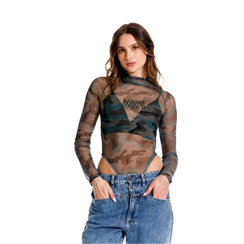 BODY VERDE PERLE GIRBAUD