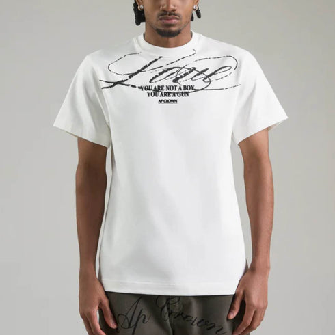 CAMISETA BLANCA NIGHTMARE AP CROWN