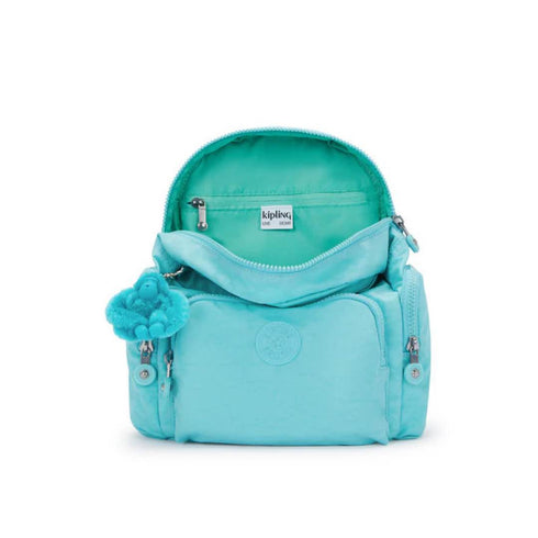 MOCHILA CELESTE CITY ZIP MINI KIPLING