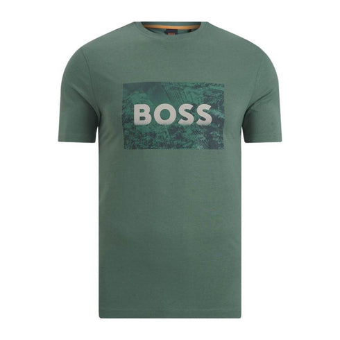 CAMISETA VERDE TEE BUILDING BOSS