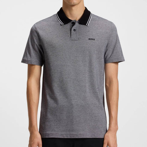 CAMISETA AZUL PEOXFORD BOSS